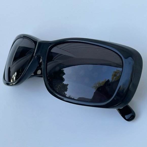 Miu Miu Women Sunglasses Polarized Eye Wear Black W/ White Dots SMU16F 57[]15 - Picture 5 of 12